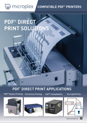 Soluciones para la impresión directa de PDF con impresoras Microplex