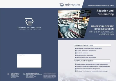 Flyer - Adaption und Customizing mit Microplex