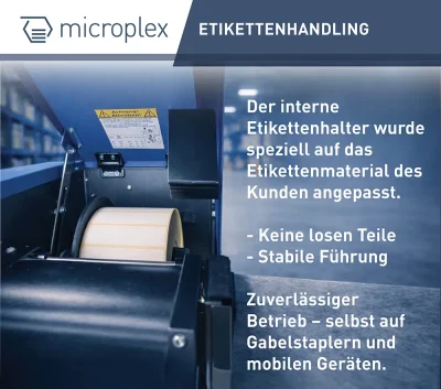 Etikettenhandhabung