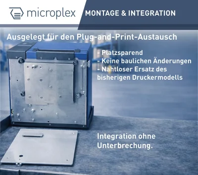 Montage und Integration – Plug-and-Print