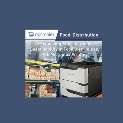 Food Distribution with Microplex SOLID 52A4