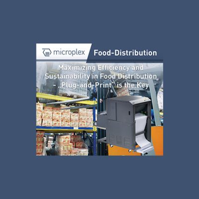 Food distribution with the Microplex SOLID 85E