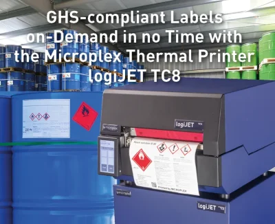 GHS labels printed ON-DEMAND