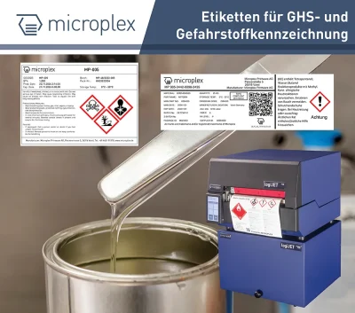 Gefahrstoff-Etiketten-TC8