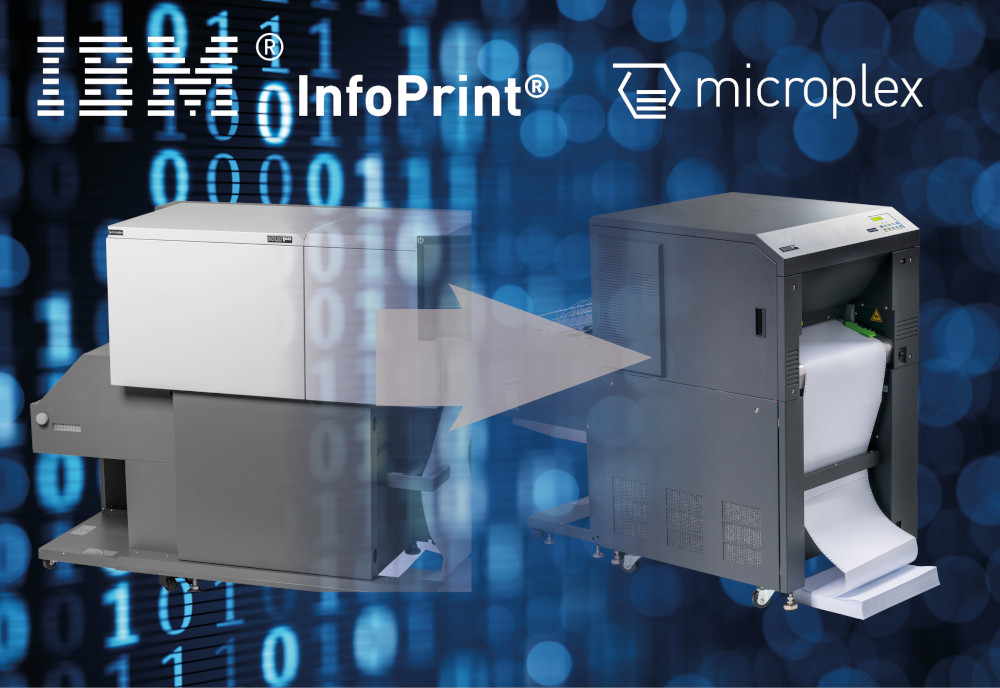Microplex Drucker ersetzen InfoPrint®-Drucker
