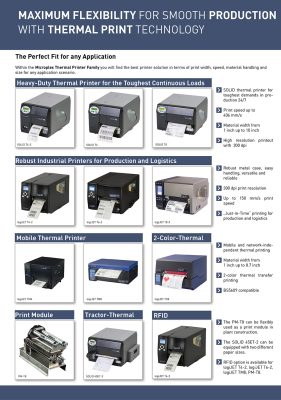 MPX Familia de impresoras térmicas