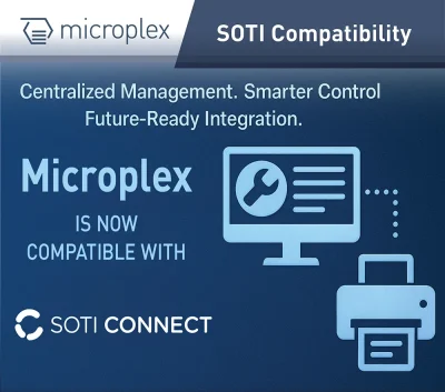 Microplex printers now compatible with SOTI Connect