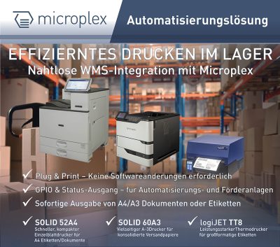 Smart Warhouse Printing - Seamless WMS Intergration with Microplex
