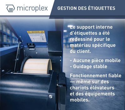 Manipulation des étiquettes