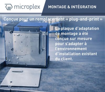 Montage et intégration - Plaque de montage