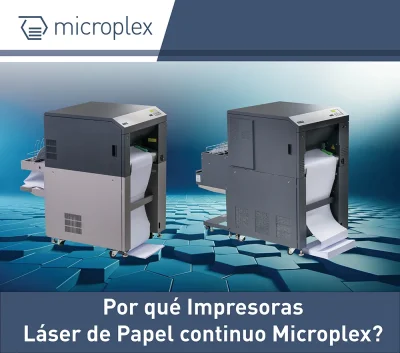 Por qué las impresoras laser de Papel continuo Microplex