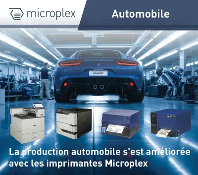 La production automobile s'est améliorée avec les imprimantes Microplex