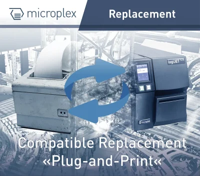 Microplex offers replacement for Intellibar printers