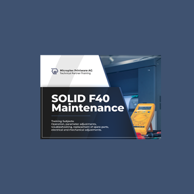 SOLID-F40-Maintenance