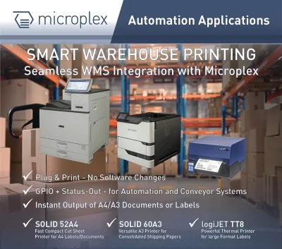 Smart Warhouse Printing - Seamless WMS Intergration with Microplex