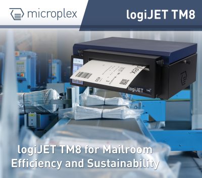 logiJET TM8 in Mailroom Applications