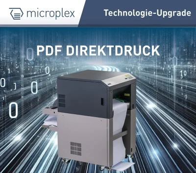 Technolgie Upgrade - PDF-Direktdruck