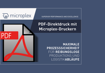 PDF Direktdruck mit Microplex Druckern