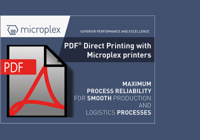 Impresión directa de PDF® con impresoras Microplex