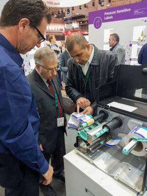 Microplex Printer at labelexpo-Europe 2019