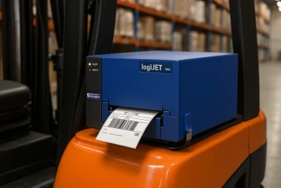 logiJET TM4 auf Gabelstapler